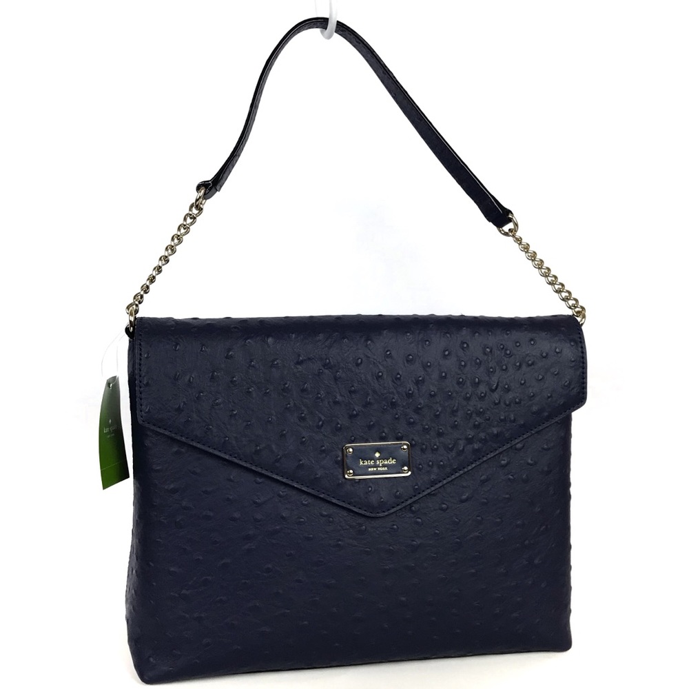 Kate Spade A La Vita Ostrich Leena Shoulder Bag